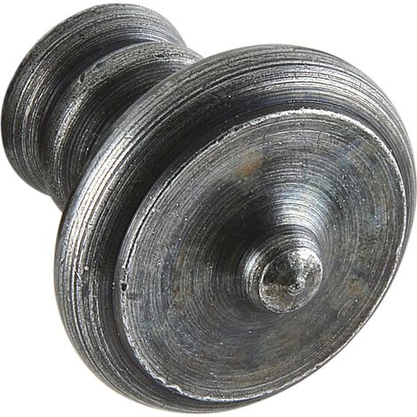Bouton de meuble Ø 35 mm – Bouton de meuble rustique – Poignée pour meubles, fer noir galvanisé