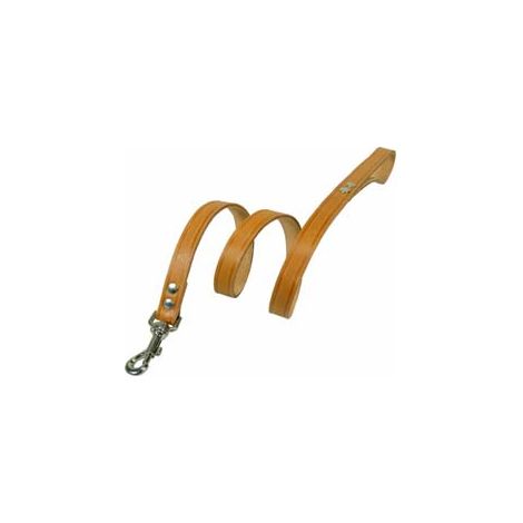 Guinzaglio per Cani Cuoio Extra Naturale Spessore 2 mm 110 CMX2 3 Pezzi