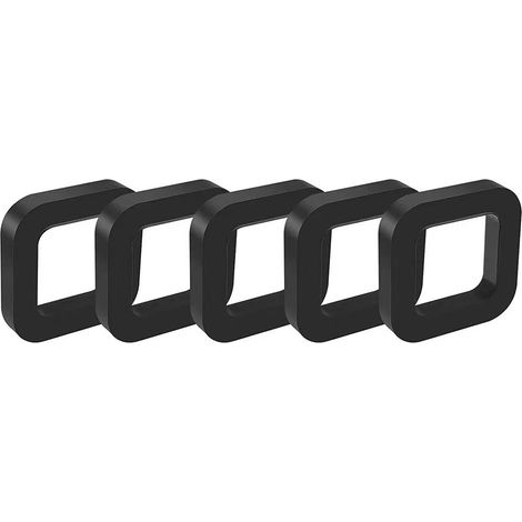 Coussinet amortisseur de crochet de remorque, coussinet de suspension antibruit pour récepteur de suspension, coussinet en caoutchouc de 5 cm (2 pouces) pour crochet (1/4)