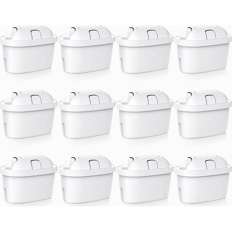 Cartouches Filtrantes Compatibles avec Brita MAXTRA+ pour Carafes Filtrantes  Filtration en 5 Étapes  Sans BPA  Pack de 12