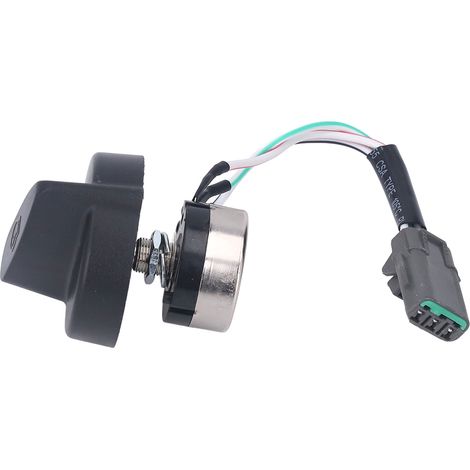 Poignée de Commande Moteur ABS Acier Allié Contact Fiable pour Excavatrice Kato HD308 HD512 3 (1/5)