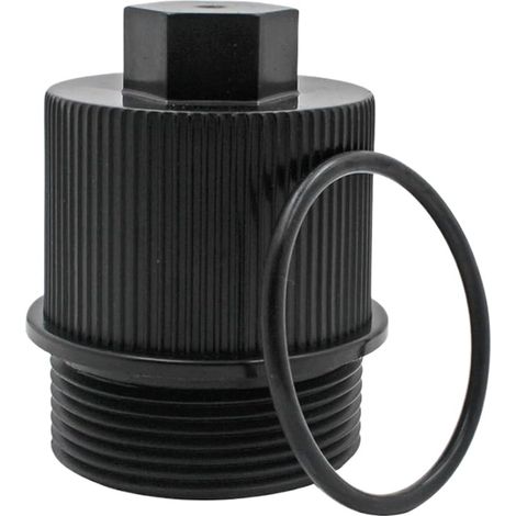 Bouchon de Retour de Piscine - Pièces de Filtre à Piscine - Tuyauterie de Remplacement avec Joint pour Accessoires de Skimmer et Filtre à Cartouche