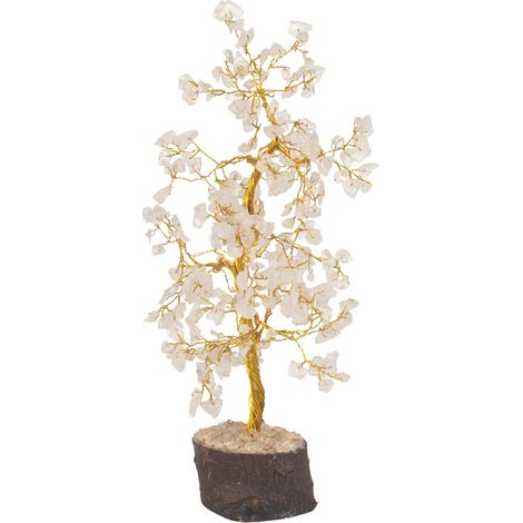 Albero decorativo in pietre preziose per energia positiva e armonia, ideale come regalo e come decorazione per la casa