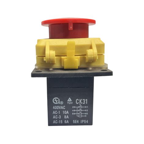 CK31 Schalter 400V 10A 7Pin mit Not-Aus Funktion (1/4)