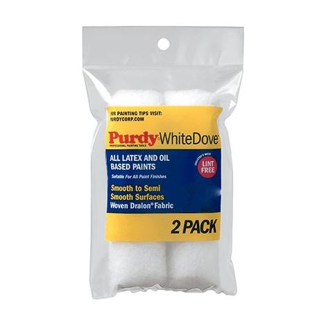 PURDY ROLLER MINI DOVE 4X1/2 INCH NAP PK2