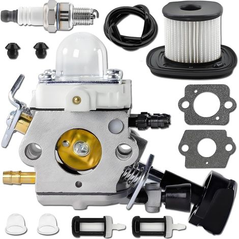 Kit de carburador SH86 SH86C BG86 para soplador de hojas Stihl BG86CE BG86Z BG86CEZ 4241-120-0606 4241 1200 607 4241 120 0623 C1M-S261 C1M-S261B. Incluye filtro de aire y bujía. (1/5)