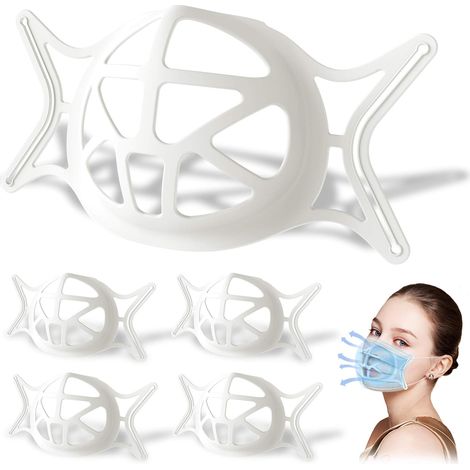 Support en silicone pour une respiration confortable, support facial 3D amélioré en silicone respirant (1/3)