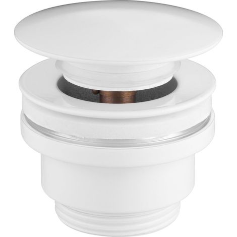 Mexen tapón click-clack universal, blanco - 79930-20 (1/2)