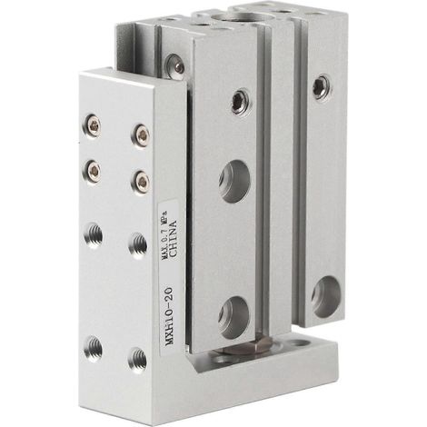 Vérin pneumatique pour table coulissante MXH10 Petit vérin pneumatique pour table coulissante Haute précision MXH10-20