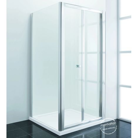 Bi-Fold Shower Door Only 760mm Chrome Manhattan Era 6
