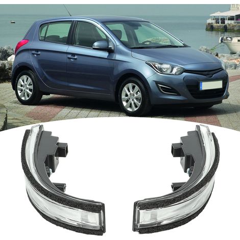 Ein Paar 12V-Blinker für linke und rechte Außenspiegel für Hyundai Kia Picanto I20 87613-07003 (Lieferung in einem PE-Beutel). (1/5)