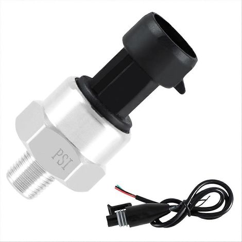 Transmetteur de pression en acier inoxydable à filetage NPT 1/8" pour huile (1/5)
