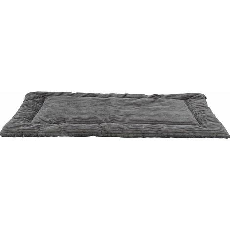 Liegematte Jonna, Cordplüsch 130 x 85 cm, dunkelgrau