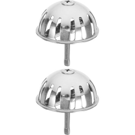 Bouchon de Vidange Urinoir Design Scellé et Montage Sol 2pcs en Acier Inoxydable Prévention des Odeurs et Anti-obstruction pour Accessoires de Salle de Bain (1/5)