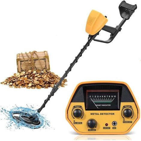 Détecteur de métaux LCD étanche ALIGHTUP MD-5090 - Plage de détection 1m - Précision 8mm - Autonomie 35h