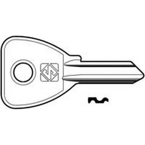 10PZ CHIAVI PER CILINDRI OMEC 4 SPINE PICCOLE OC1 - OC1 DX