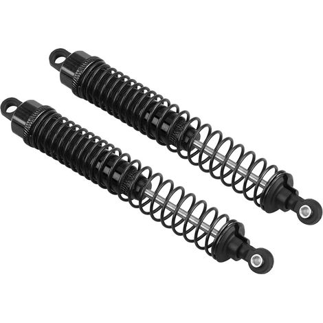2 amortisseurs arrière en alliage d'aluminium pour Axial Rock Racer 90026 (arrière, noir) (1/5)