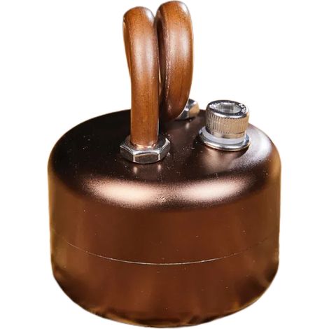 Mini réchaud à alcool, réchaud portable idéal pour le camping, la randonnée et le trekking - Réchaud de cuisine portable d'une capacité de 50 ml (1/4)