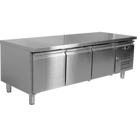 Comptoir réfrigéré à 3 portes, plage de température -2 à +8 °C, 230 W, 317 L (1/5)
