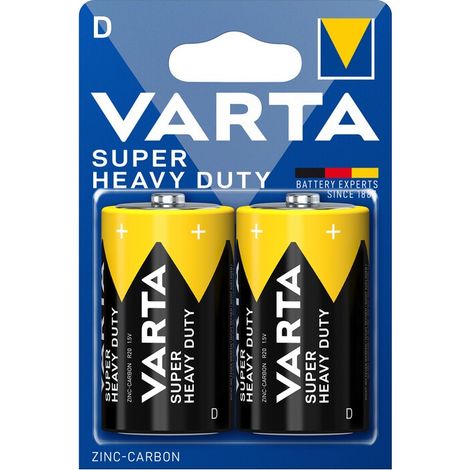 VARTA BATT SUPERLIFE ZINCO TORCIA BL 2 PZ