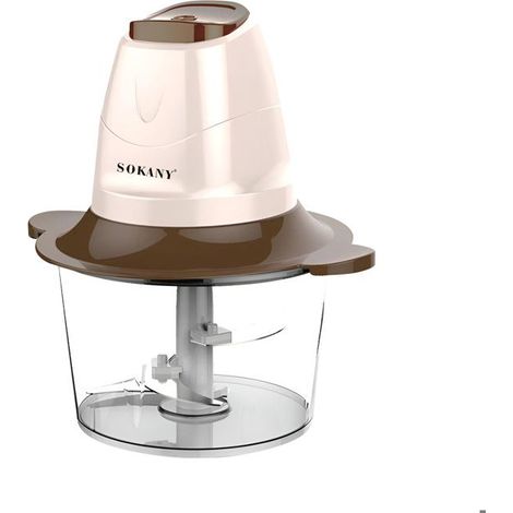 Hachoir Électrique - SOKANY - SK-7006 - 300W - 2L - Double Vitesse - Acier Inoxydable (1/5)