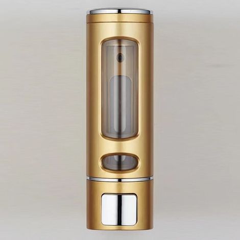Distributeur de savon mural 400 ml – ABS résistant à la corrosion – Délivrance 1 ml par pression – Installation sans perçage (1/3)