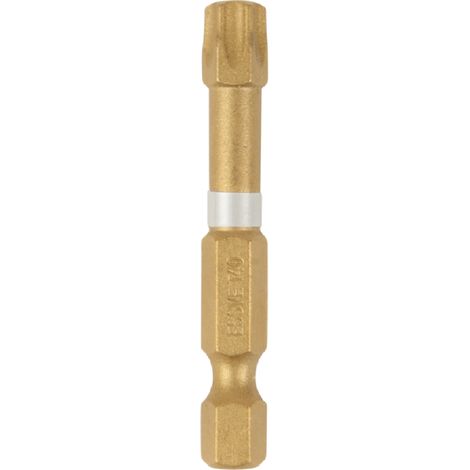 Set di 3 punte per cacciavite coniche in acciaio Torx TX40 da 50 mm ESSVE Impact Bits XTR, 50 mm. (1/2)