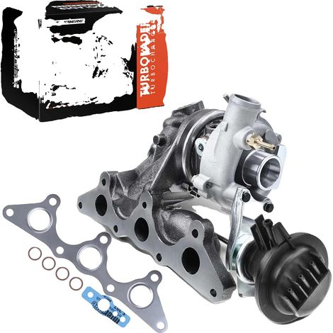 Conjunto colector de escape del turbocompresor, acero de alta calidad, diseño integrado, accionamiento neumático, compatible con MERCEDES-BENZ, incluye juntas. (1/5)