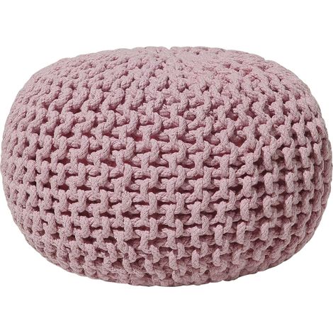 Pouffe CONRAD Cotton Pink