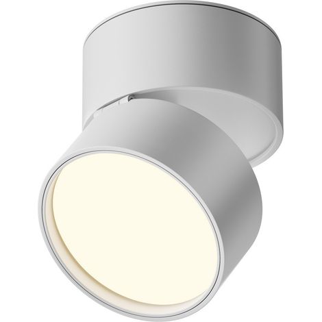 Maytoni Onda Spot encastrable en saillie blanc 3000K 850lm (1/2)