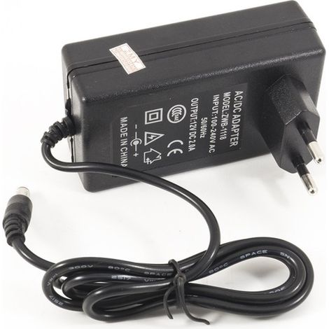 Alimentation 12v 2.1a 5.5x2.5mm