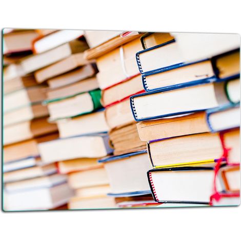 Schneidebrett aus Glasplatte, 52x40 Bücher (1/5)