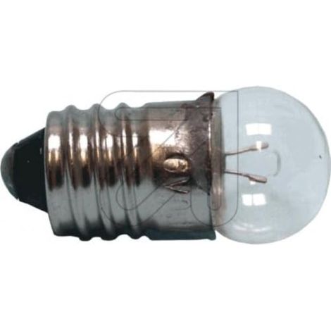 Ampoules de rechange E10 - Lot de 10 - Verre sphérique - 3,5V 0,2A - Pour lampes de poche et jouets - Culot E10
