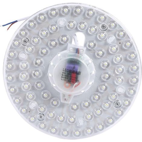 Module d'éclairage LED rond haute luminosité 36 W pour plafond, éclairage intérieur, lumière blanche froide (1/5)