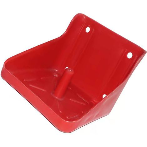 Porte-bloc de sel épais pour l'alimentation du bétail, boîte à lécher pour bovins, ovins et caprins (petit trou) (1/4)