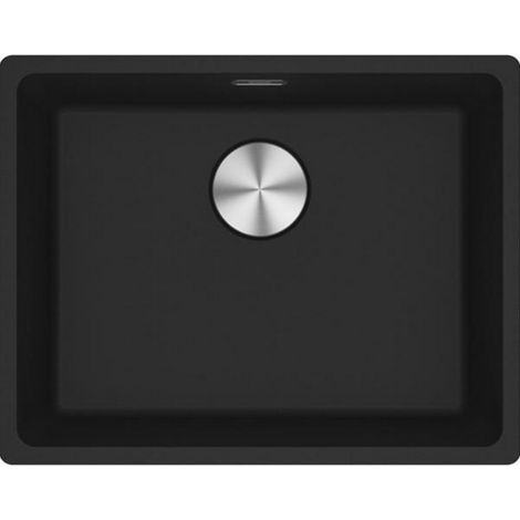 Fregadero negro de montaje bajo encimera de 55,3 cm - 276602 - Franke - (1/2)