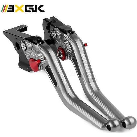 Leviers de frein et d'embrayage courts réglables CNC (titane) pour Suzuki DL1000/V-Strom/XT 2002-2022 et DL1050/V-Strom 2020 (1/5)