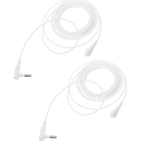 Cordon de mise à la terre de rechange (2 pièces) - Câble compatible pour une connexion sécurisée du fil de mise à la terre (1/5)