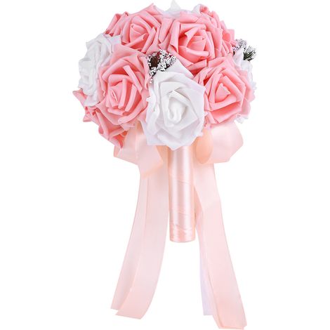 Accessoires de décoration de mariage de style occidental, fleurs artificielles faites à la main pour les mariées, accessoires de fête (1/4)