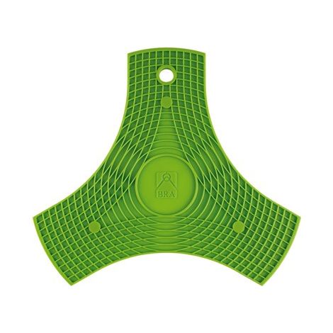 Salvamanteles de silicona verde (1/6)