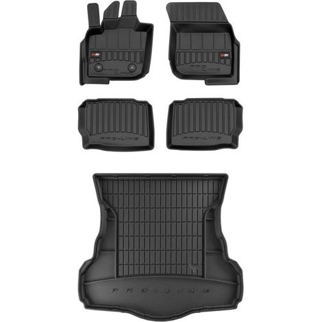 SET Alfombrillas de goma 3D Ford Mondeo Mk5 Liftback desde 2015-bs (1/5)