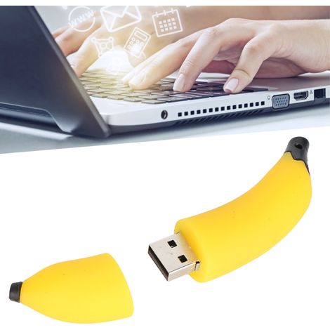 Clé USB 16GB en Forme de Banane Amusante - Cadeau pour Enfants, Étudiants et Enseignants (1/5)