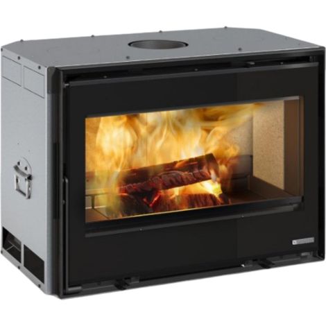 Insert à bois ventilé - LA NORDICA Inserto 80 Lean 9.5 kW  Sans cadre 4 côtés (1/5)