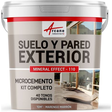 Microcemento para exteriores: suelos, muros, terrazas, balcones, escaleras