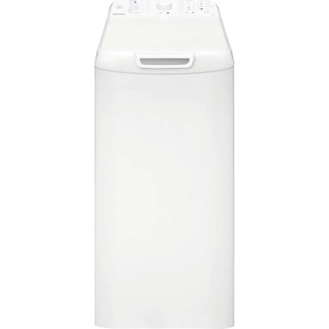 VT16022 – Lave-linge top 6kg 1200trs/min – 9 programmes dont hygiène et express 39 minutes – Élimine 99,9% des bactéries – Vedette (1/5)