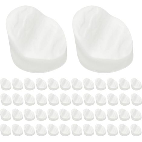 Bouchons pour Le Cadre De Porte 50 Pièces De Bouchons Ronds Résistants Protection De Trous De Vis Pour Cadres Pour Fenêtre Clôtures Tables Chaises Meubles (1/5)
