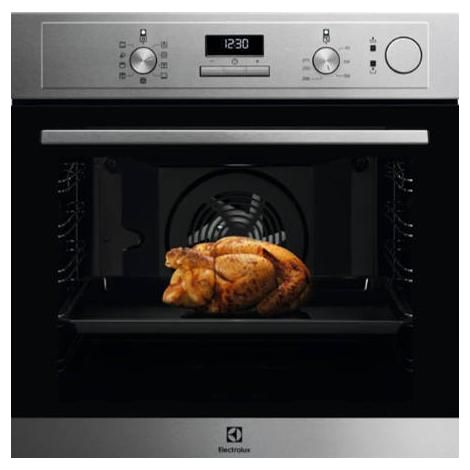 Electrolux – Four vapeur multifonction 72L – Nettoyage pyrolyse – Classe énergétique A+ – Inox – Largeur 60cm – Hauteur 60cm
