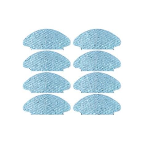8-teiliges Wischmopp-Set für Tefal Rowenta Explorer X-plorer 20, 40 und 50 Serie Saugroboter – Ersatzteil (1/5)