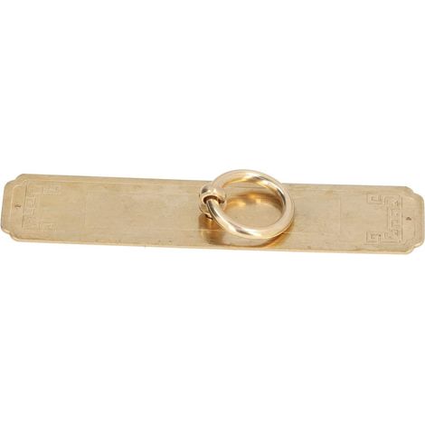 Poignée de porte d'armoire en bronze, anneaux tiroir laiton (1/5)