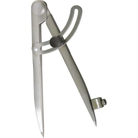 Compas Crayon Charnière 200mm Précision Et Polyvalence Pour Tracés Circulaires - Metrica